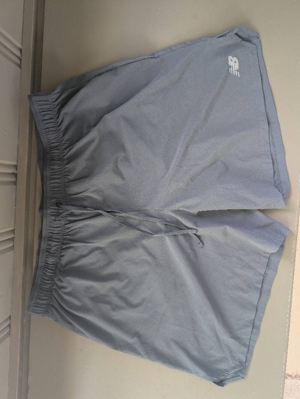 New Balance Men's Light Blue Athletic Shorts